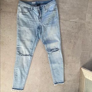 light wash jeans